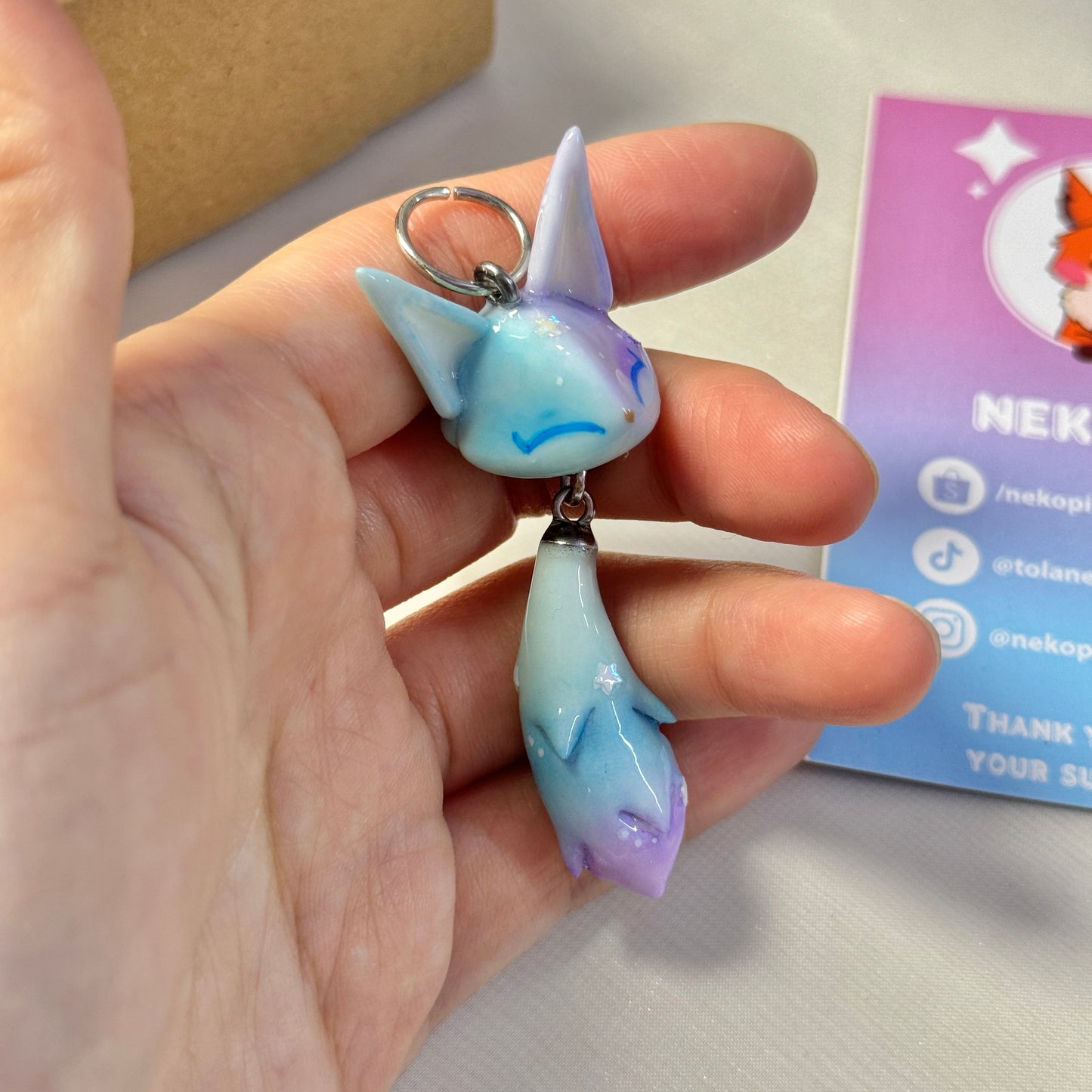 (Pre-order) GALAXY FOX KEYCHAIN / PHONE CHARM