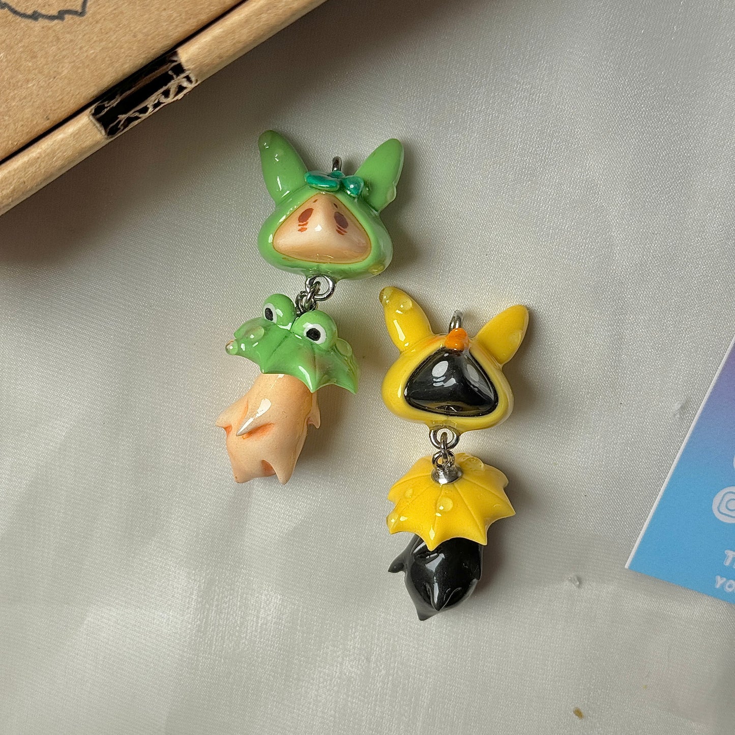 (Pre-Order) FROG & DUCK THE FOX KEYCHAIN / PHONE CHARM