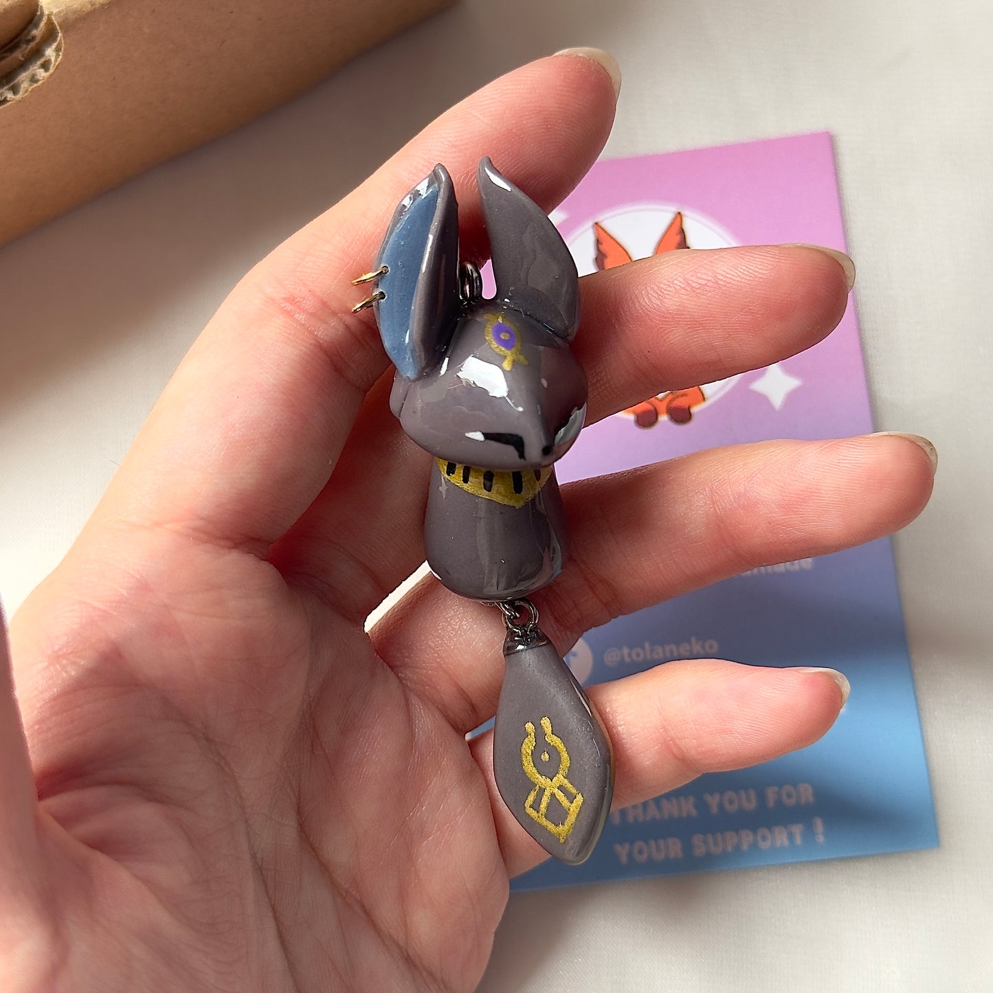 (Pre-Order) CYNO FOX KEYCHAIN / PHONE CHARM
