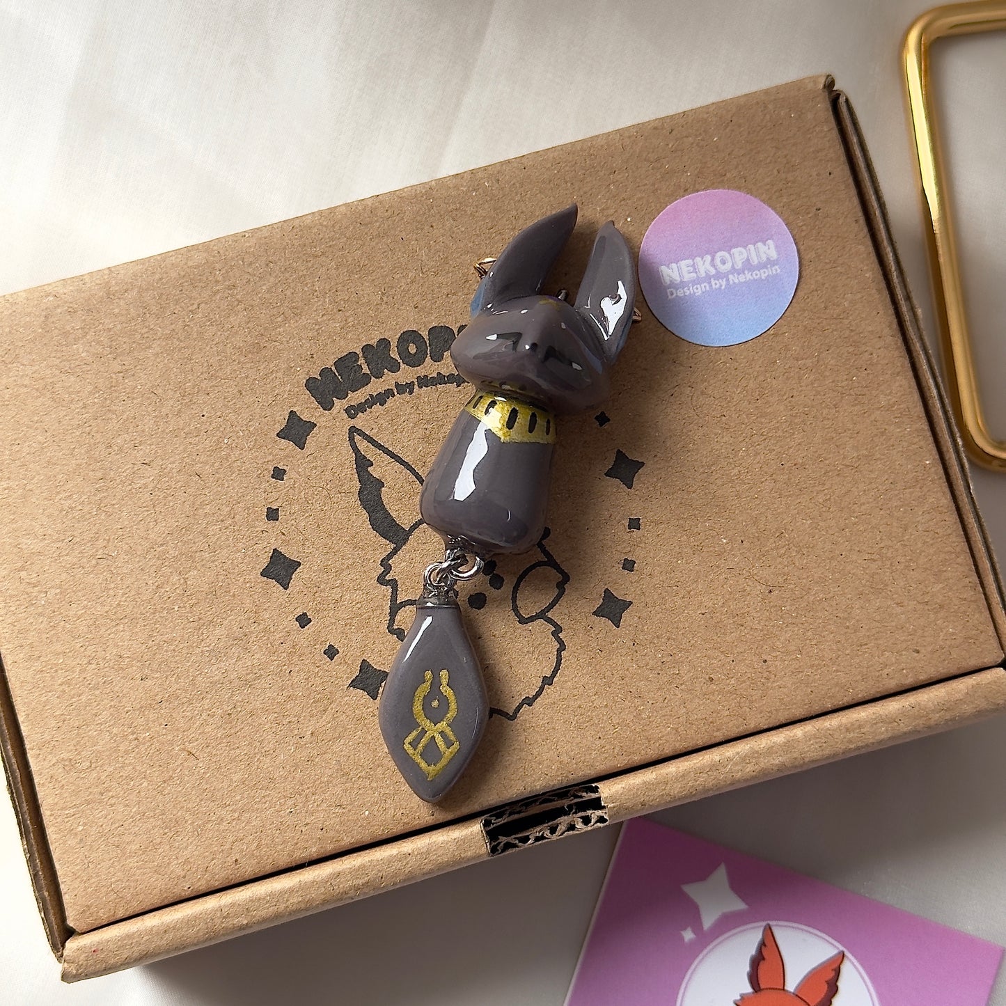 (Pre-Order) CYNO FOX KEYCHAIN / PHONE CHARM