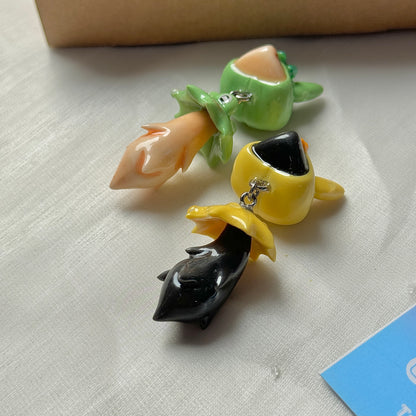 (Pre-Order) FROG & DUCK THE FOX KEYCHAIN / PHONE CHARM