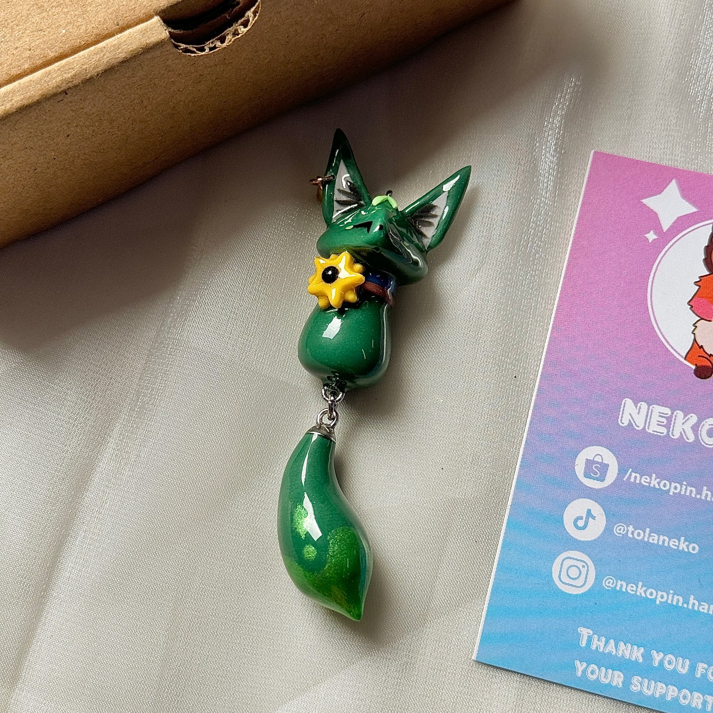 (Pre-Order) TIGHNARI FOX KEYCHAIN / PHONE CHARM
