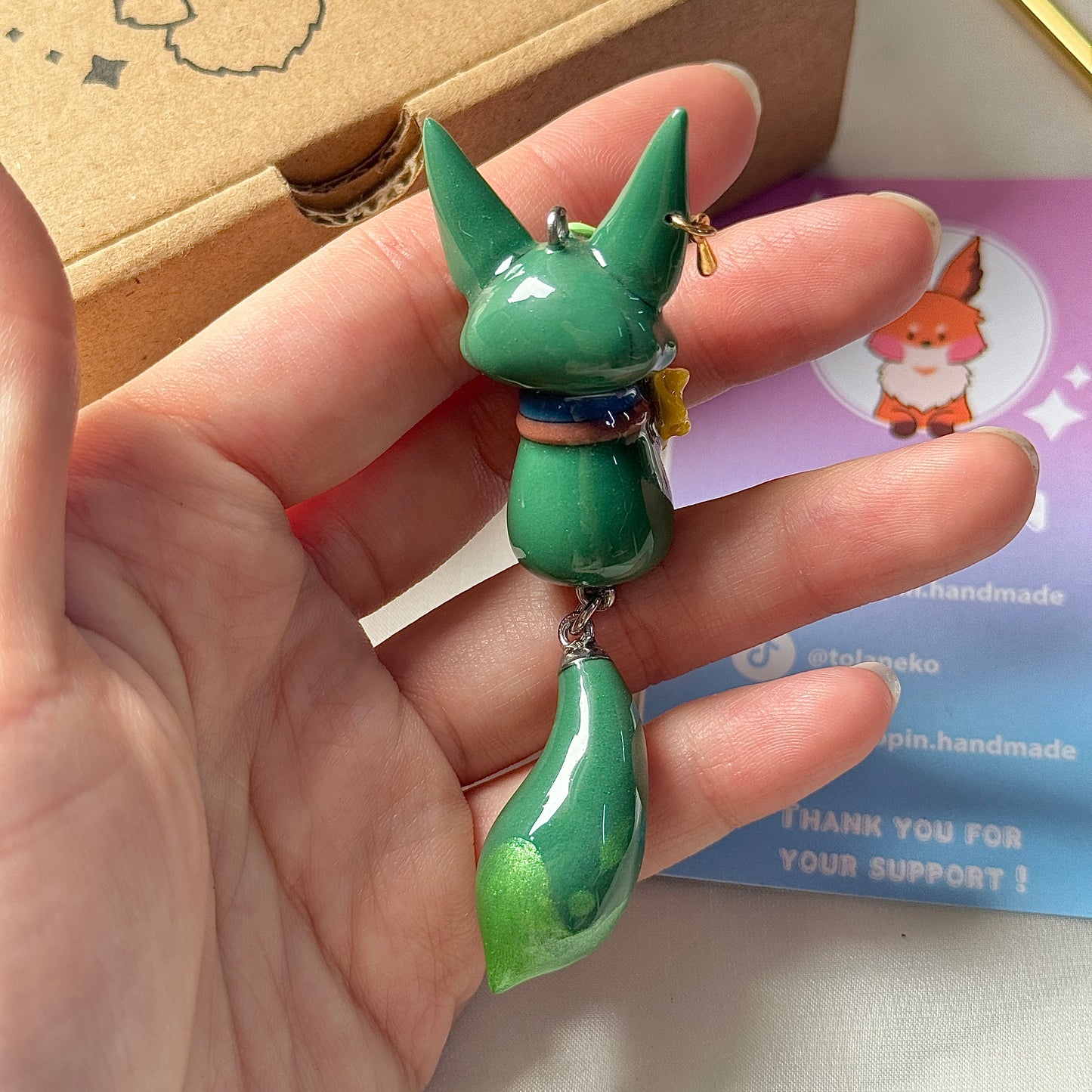 (Pre-Order) TIGHNARI FOX KEYCHAIN / PHONE CHARM