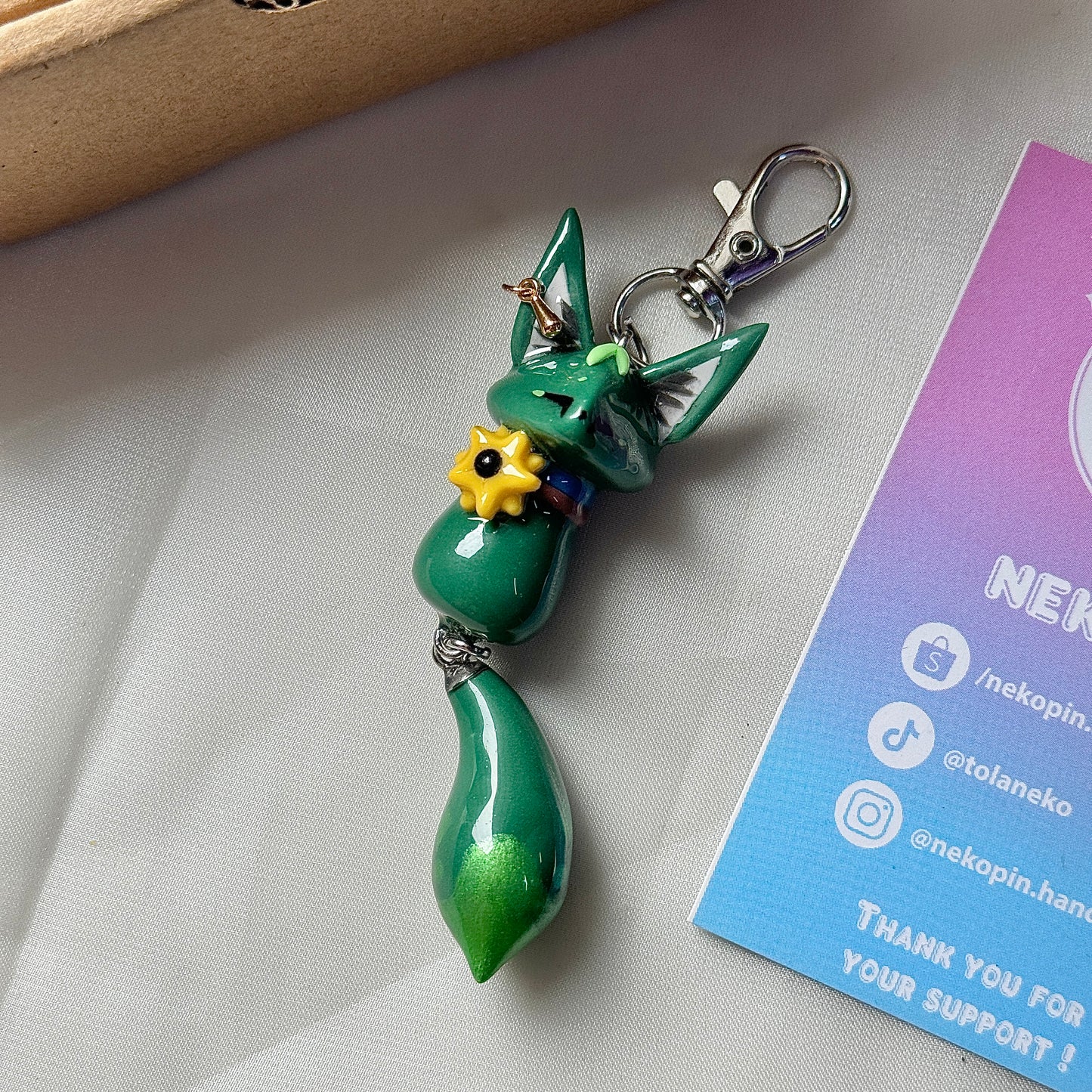 (Pre-Order) TIGHNARI FOX KEYCHAIN / PHONE CHARM